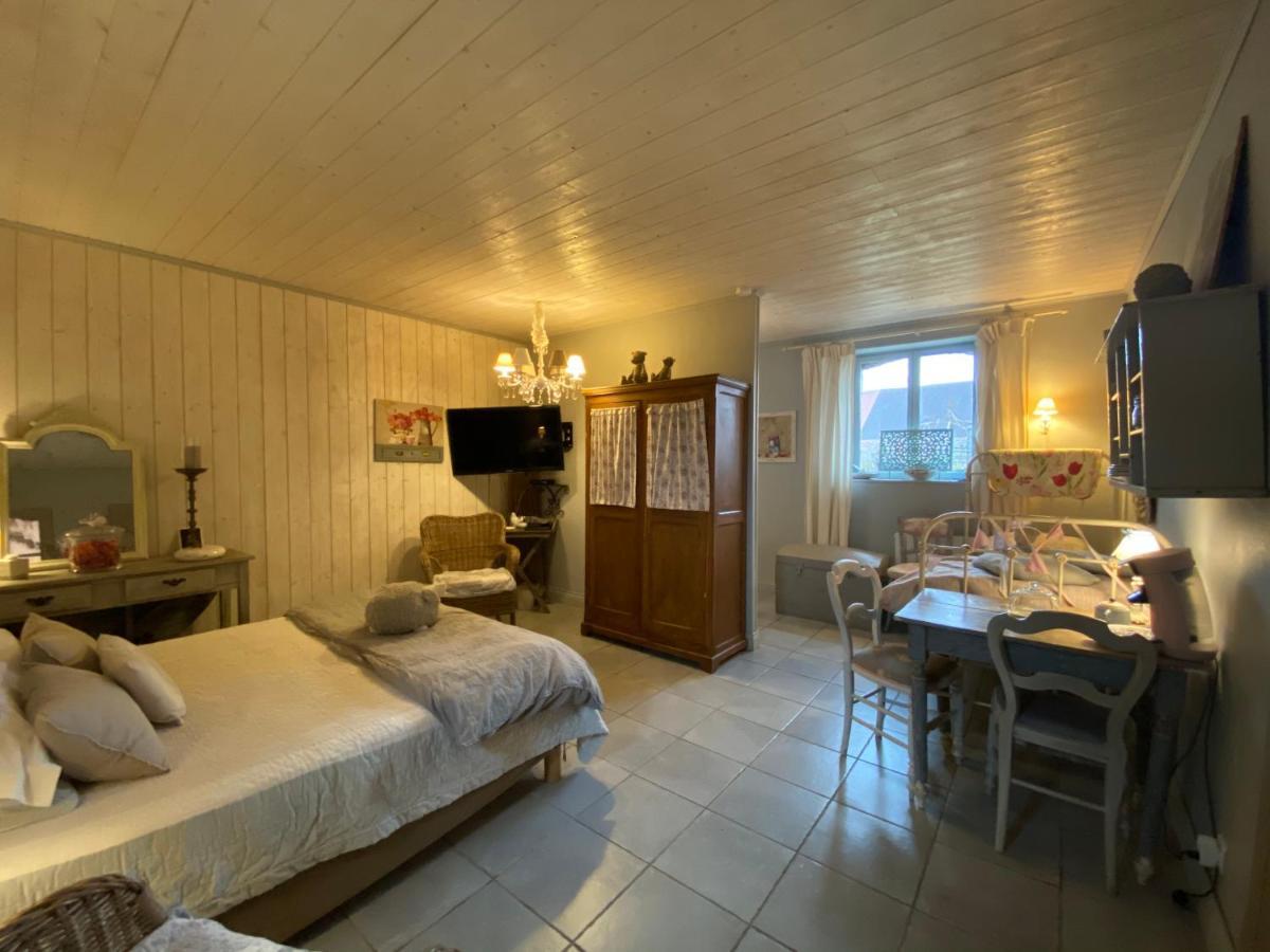 Maison D'Hotes La Rose Laitiere Saint-Martin-sur-Écaillon エクステリア 写真