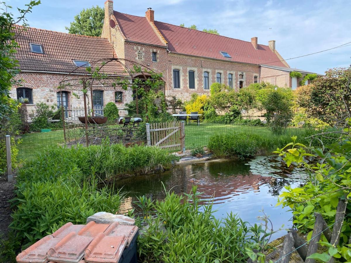 Maison D'Hotes La Rose Laitiere Saint-Martin-sur-Écaillon エクステリア 写真