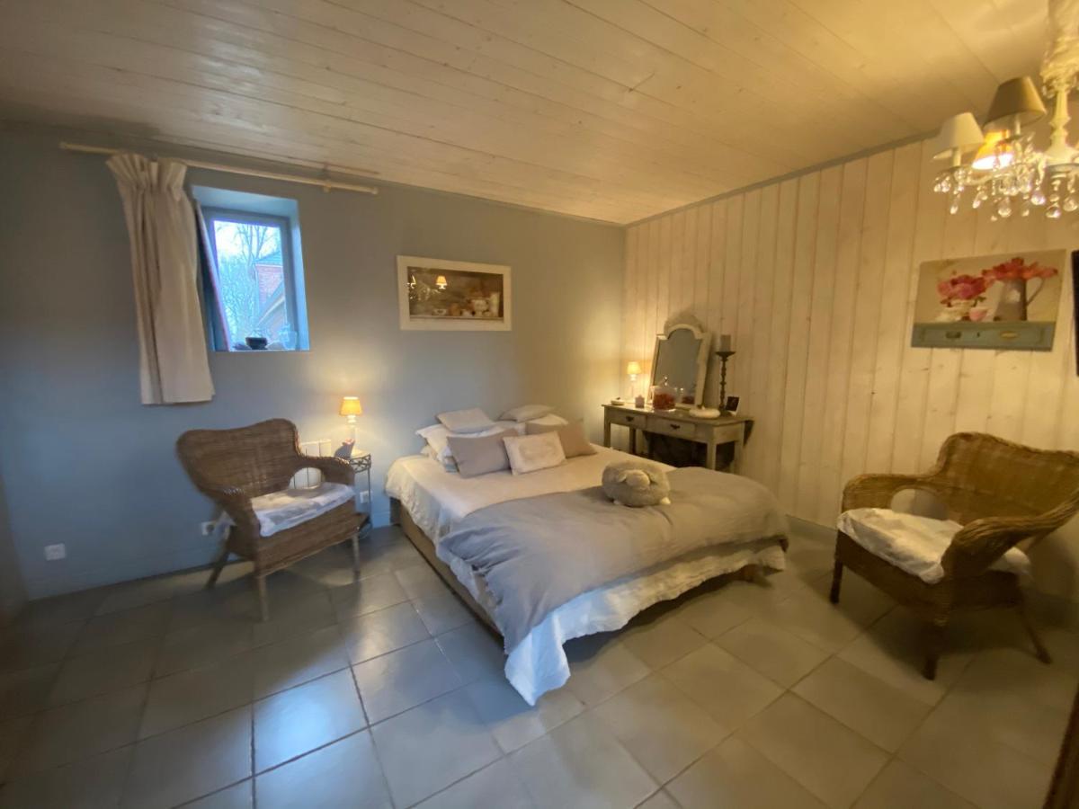 Maison D'Hotes La Rose Laitiere Saint-Martin-sur-Écaillon エクステリア 写真